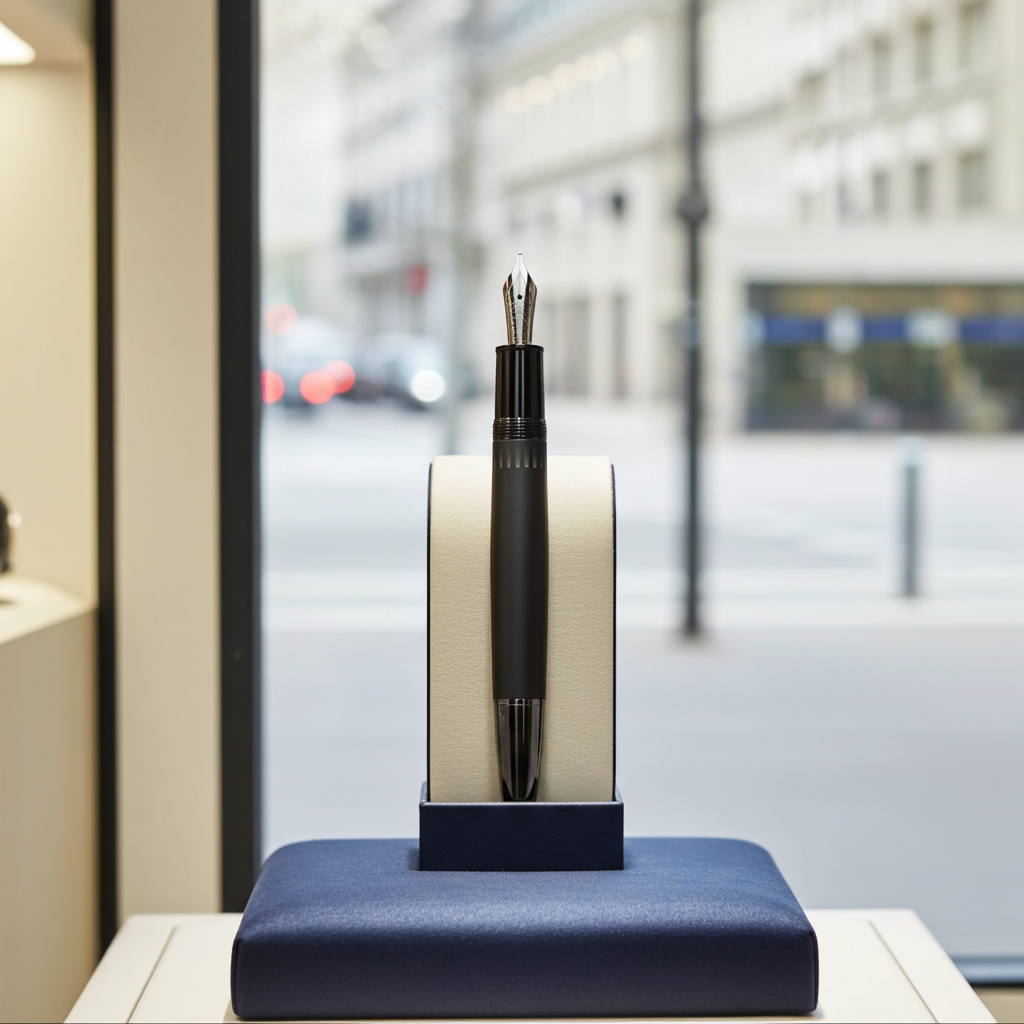 Penna stilografica Montblanc Meisterstück Ultra Black Classique