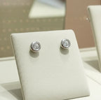 Orecchini a lobo - 18carati Oro bianco - 2,20 ct. tw. Diamante