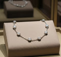 Bracciale in oro 18k con diamanti naturali 1,20 ct