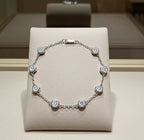Bracciale in oro 18k con diamanti naturali 1,20 ct