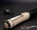 Penna MontBlanc in edizione limitata Greta Garbo con perla Rollerball