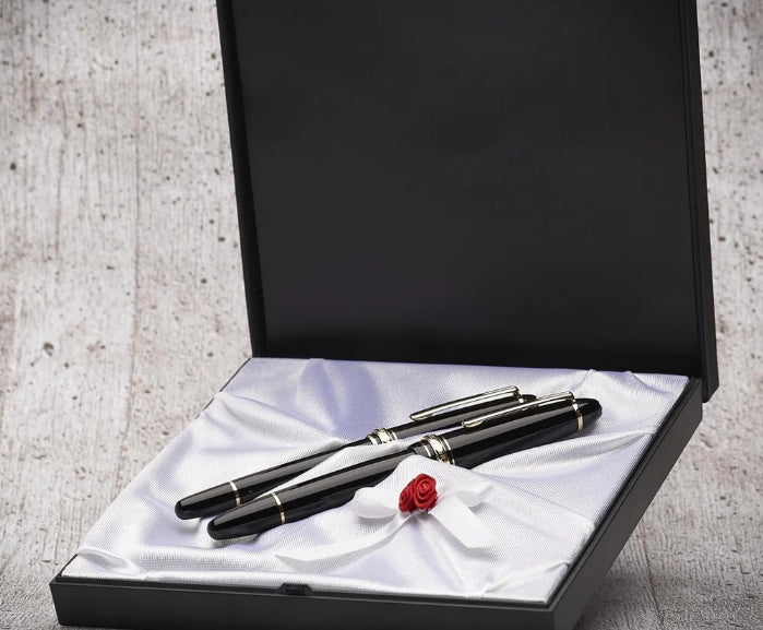 Set Penna , Stilografica e penna Rollerball  Montblanc Meisterstück Glacier Classique