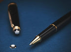 Set Penna , Stilografica e penna Rollerball  Montblanc Meisterstück Glacier Classique