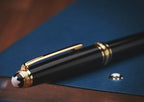 Set Penna , Stilografica e penna Rollerball  Montblanc Meisterstück Glacier Classique