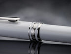 Penna a Sfera Montblanc Meisterstück Glacier Classique Bianca