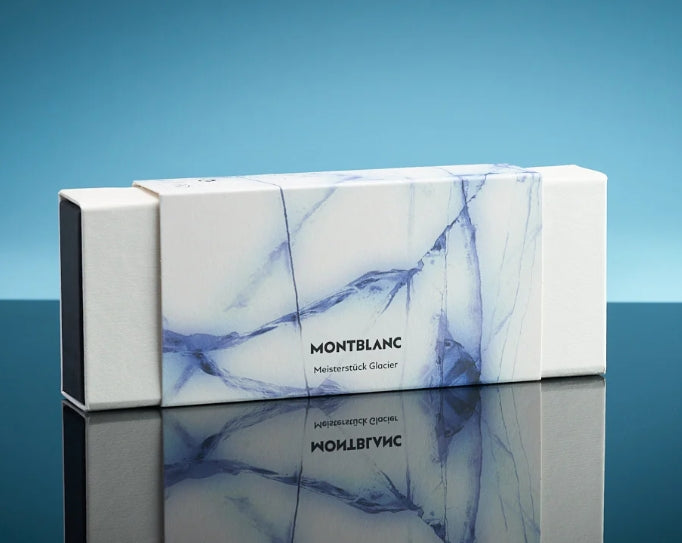 Penna Stilografica Montblanc Meisterstück Glacier Classique Bianca