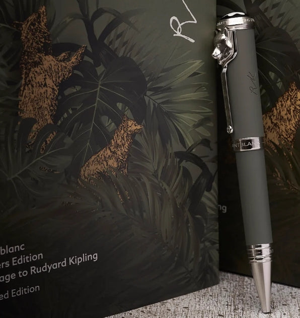 Penna Montblanc a sfera Writers Edition  Rudyard Kipling Edizione Limitata