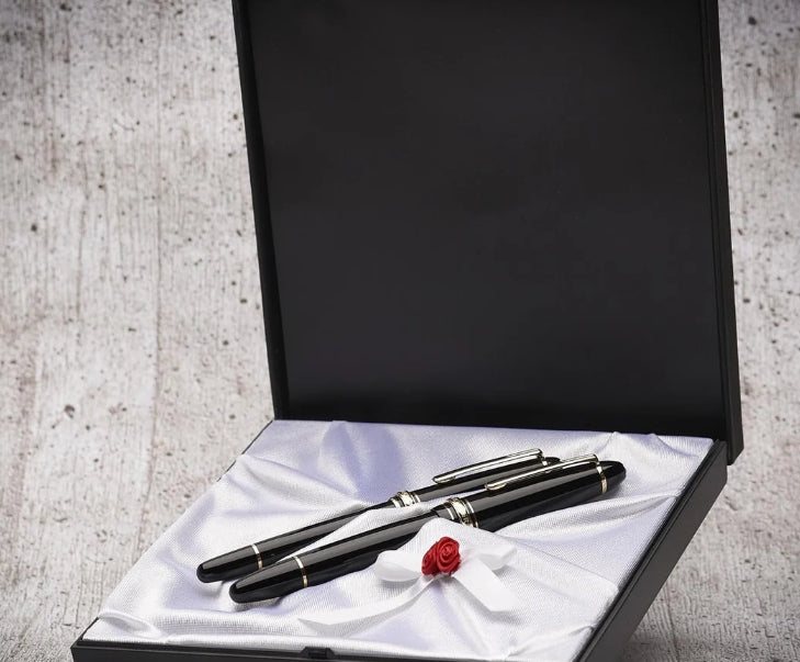 Set Penna , Stilografica e penna a Rollerball Montblanc Meisterstück Glacier Classique
