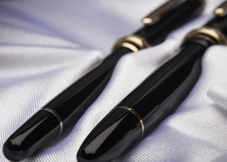 Set Penna , Stilografica e penna a Rollerball Montblanc Meisterstück Glacier Classique