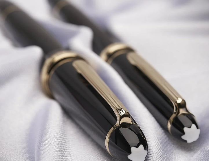 Set Penna , Stilografica e penna a Rollerball Montblanc Meisterstück Glacier Classique