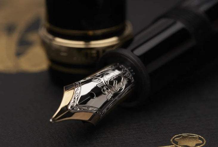 Set Penna , Stilografica e penna a Rollerball Montblanc Meisterstück Glacier Classique