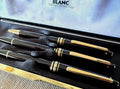 Collezione 3 Penne Montblanc Meisterstuck  Classique  , Stilografica , Rollerball  , a Sfera