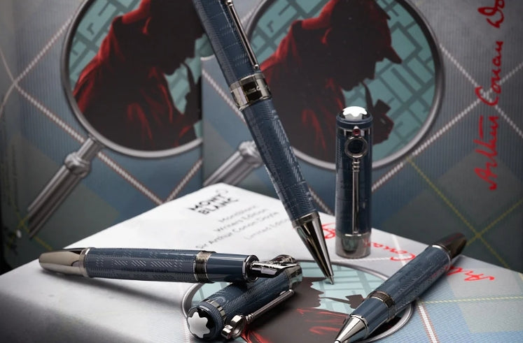 Set Montblanc Rollerball e a Sfera Writer  Sir Arthur Conan Doyle