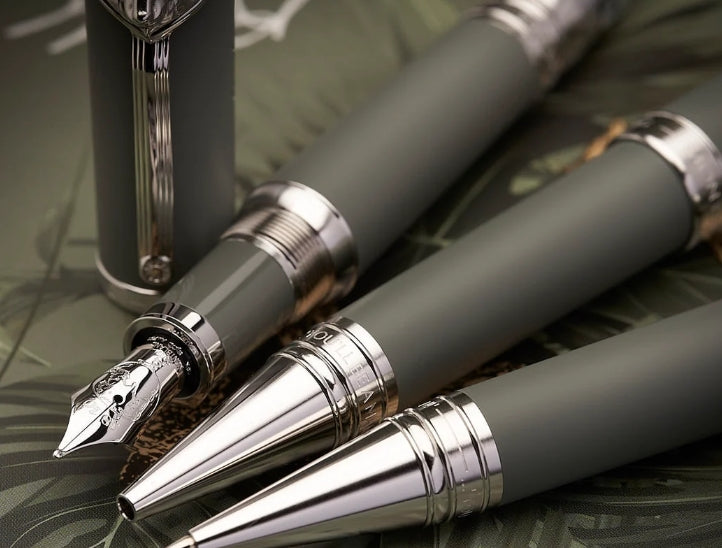 Set Montblanc Rollerball e a Sfera  Writers Edition  Rudyard Kipling Edizione Limitata