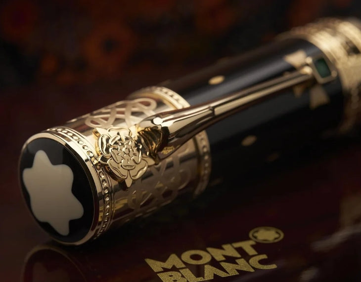 Penna Montblanc Roller Regina Elisabetta I Patrona d'Arte di Montblanc