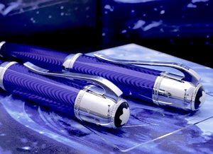 Set Montblanc Writers Edition Penna a sfera e Rollerball Jules Verne