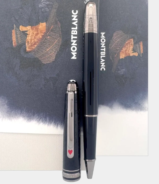 Montblanc Meisterstück Gira il Mondo in 80 Giorni Classico Rollerball Black