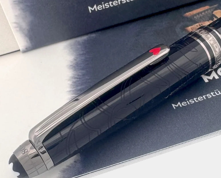 Montblanc Meisterstück Gira il Mondo in 80 Giorni Classico Rollerball Black