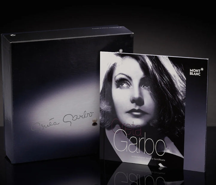 Penna Mont Blanc in edizione limitata Greta Garbo con perla a Sfera