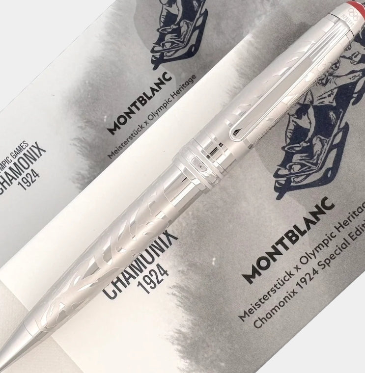 Montblanc Olympic Heritage Solitaire Chamonix Penna a Sfera di medie dimensioni