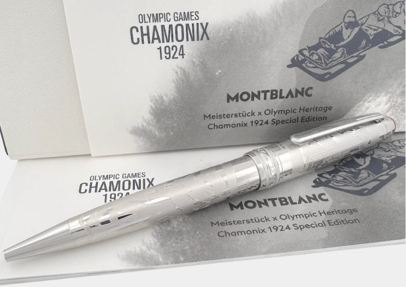 Montblanc Olympic Heritage Solitaire Chamonix Penna a Sfera di medie dimensioni