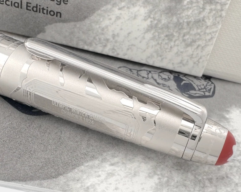 Montblanc Olympic Heritage Solitaire Chamonix Penna a Sfera di medie dimensioni