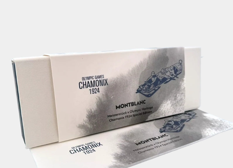 Montblanc Olympic Heritage Solitaire Chamonix Penna Rollerball di medie dimensioni