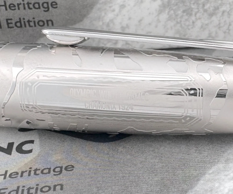 Montblanc Olympic Heritage Chamonix Classique Doue Rollerball