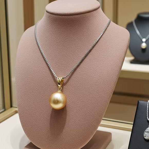 Collana - 18 carati Oro bianco - giallo Perla naturale - Akoya