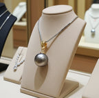 Collana - 18 carati Oro bianco - giallo Perla naturale - Akoya