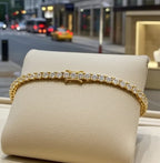 Bracciale - 18 carati Oro giallo - 4.94ct. tw. Diamante (Coltivato in laboratori