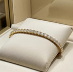 Bracciale - 18 carati Oro giallo - 4.94ct. tw. Diamante (Coltivato in laboratori