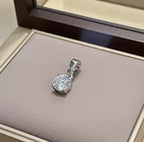 Ciondolo - 18 carati Oro bianco - 1,50ct. tw. Diamante (da Laboratorio)