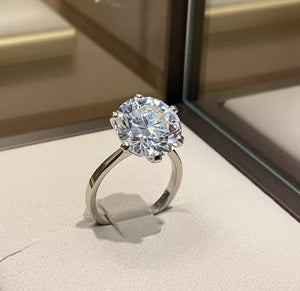 Anello - 14 carati Oro bianco - 1.99ct. tw. Diamante (Coltivato in laboratorio)