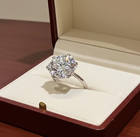 Anello di fidanzamento - 18k Oro bianco - 2,10ct. tw. Diamante (Coltivato in lab