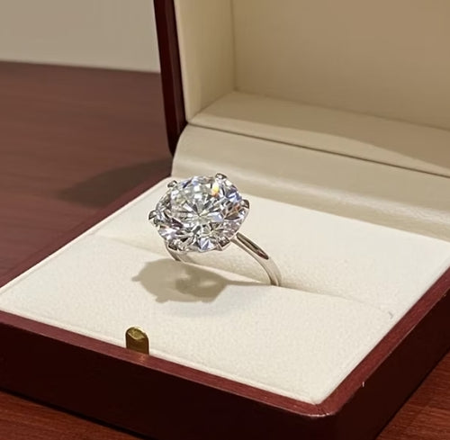 Anello - 14 carati Oro bianco - 1.99ct. tw. Diamante (Coltivato in laboratorio)