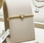 Bracciale - 18 carati Oro Giallo - 7,42 ct. tw. Diamante (Coltivato in laborator