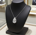 Collana - 18 carati Oro Bianco - 1,50ct. tw. Diamante (Coltivato in lab