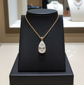 Collana - 18 carati Oro Giallo - 1,50ct. tw. Diamante (Coltivato in lab