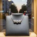 Collana - 18 carati Oro bianco -2,88ct. tw. Diamante (Coltivato in laboratorio)