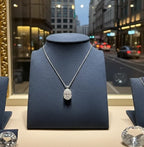 Collana punto luce con diamante naturale 1,30 ct