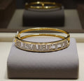 Bracciale personalizzato in oro Giallo 18k e diamanti Naturali