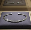 Bracciale in oro bianco 18k e diamanti 1.55ct (Coltivato in laboratorio)