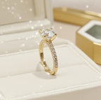 Anello di fidanzamento - 18k Oro giallo - 2.18ct. tw. Diamante(Coltivato in laboratorio)