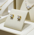 Orecchini a lobo - 18carati Oro Giallo - 2,10 ct. tw. Diamante