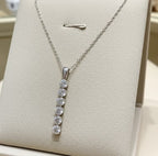 Set Completo Collana e Orecchini con diamante naturale 2,40 ct