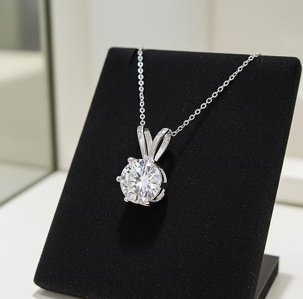 Collana punto luce con diamante naturale 0,46ct