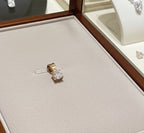 Ciondolo - 18 carati Oro Giallo - 0.21ct. tw. Diamante ( naturale)