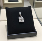 Ciondolo - 18 carati Oro bianco - 0.40ct. tw. Diamante ( naturale)