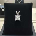 Ciondolo - 18 carati Oro bianco - 0.29ct. tw. Diamante ( naturale)
